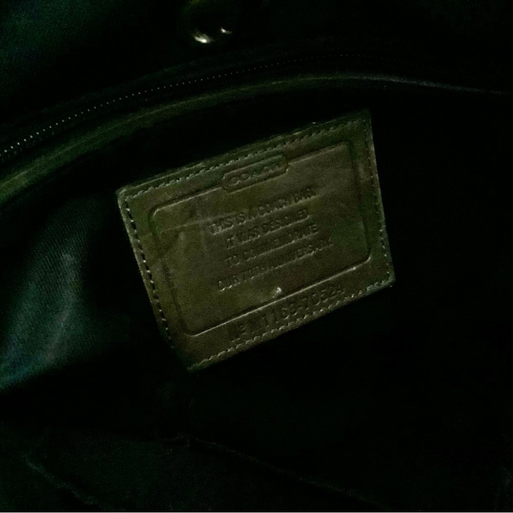 Coach leather tote - Picture 9 of 9